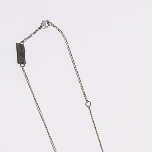 LOUIS VUITTON Ring Necklace metal Silver M62485 LV Auth 186175
