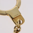 LOUIS VUITTON Porte Cles Chainne Pastille Sleutelhanger Goud M66005 LV Auth 186176M-11