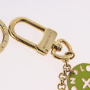 LOUIS VUITTON Porte Cles Chainne Pastille Sleutelhanger Goud M66005 LV Auth 186176M-5