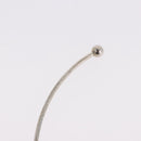LOUIS VUITTON Corie Arafoli Choker metal Silver LV Auth 186177A-14