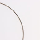 LOUIS VUITTON Corie Arafoli Choker metal Silver LV Auth 186177A-16