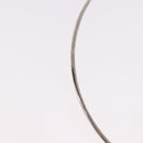 LOUIS VUITTON Corie Arafoli Choker metal Silver LV Auth 186177A-5
