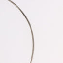 LOUIS VUITTON Corie Arafoli Choker metal Silver LV Auth 186177A-8