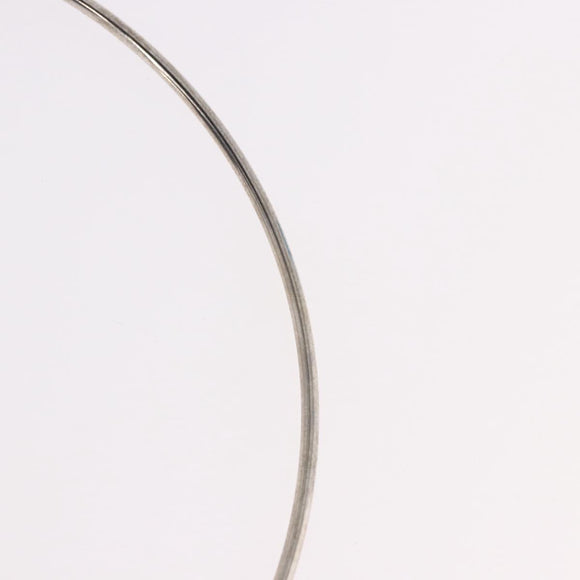 LOUIS VUITTON Corie Arafoli Choker metal Silver LV Auth 186177A