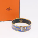 HERMES Cloisonne Emilel GM Bracelet metal Gold Tone Auth 186179M-10