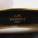 HERMES Cloisonne Emilel GM Bracelet metal Gold Tone Auth 186179M-8