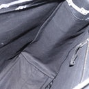 BALENCIAGA Trade Tote Bag Canvas Black Silver 621826 Auth 186183M-19