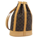 LOUIS VUITTON Monogram Randonnee PM Shoulder Bag M42243 LV Auth 186184SAM-1