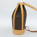 LOUIS VUITTON Monogram Randonnee PM Shoulder Bag M42243 LV Auth 186184SAM-4