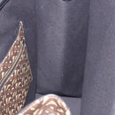 BURBERRY Tote Bag PVC Leather Brown Gold Auth 186186M-18