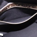 BURBERRY Tote Bag PVC Leather Brown Gold Auth 186186M-21