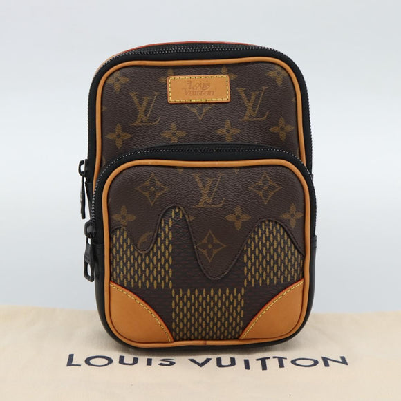 LOUIS VUITTON Damier Giant Amazon Sling Bag Bag Brown N40379 LV Auth 186187SM
