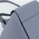 LOEWE Hammock Small Hand Bag Leather 2way Light Blue Gold Auth 186188SM-16