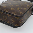 LOUIS VUITTON Macassar Christopher Wearable Wallet Bag M69404 LV Auth 186189V-12