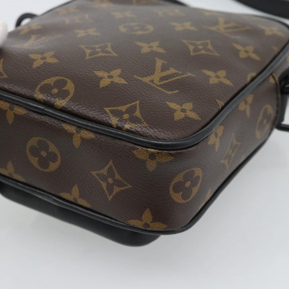LOUIS VUITTON Macassar Christopher Wearable Wallet Bag M69404 LV Auth 186189V