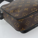 LOUIS VUITTON Macassar Christopher Wearable Wallet Bag M69404 LV Auth 186189V-13