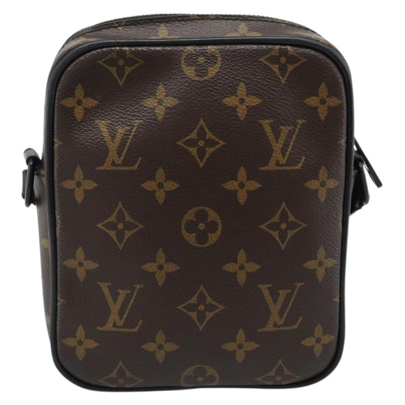 LOUIS VUITTON Macassar Christopher Wearable Wallet Bag M69404 LV Auth 186189V