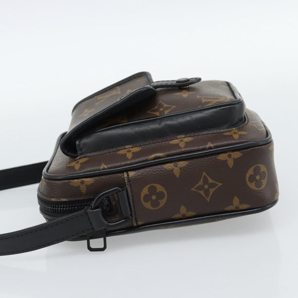 LOUIS VUITTON Macassar Christopher Wearable Wallet Bag M69404 LV Auth 186189V