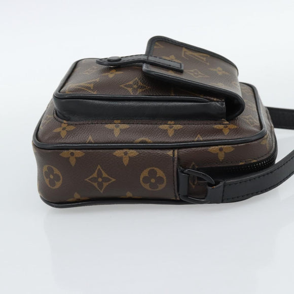 LOUIS VUITTON Macassar Christopher Wearable Wallet Bag M69404 LV Auth 186189V