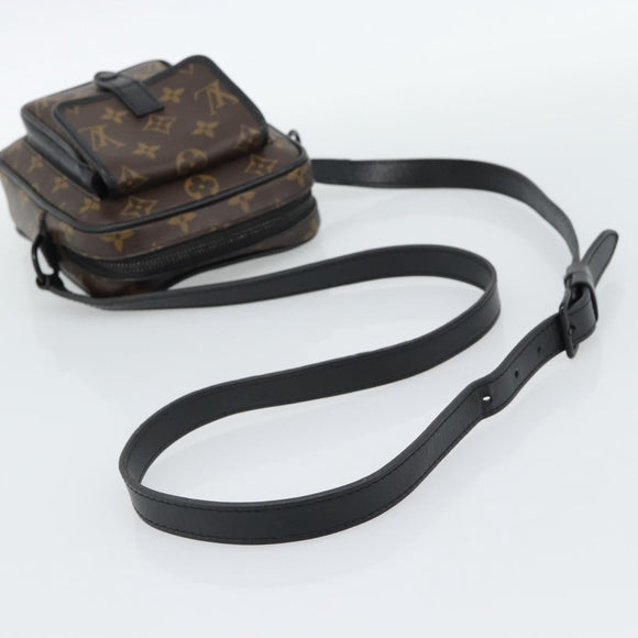 LOUIS VUITTON Macassar Christopher Wearable Wallet Bag M69404 LV Auth 186189V