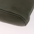 LOUIS VUITTON Monogram Shadow Chalk Sling Bag Green M44634 LV Auth 186190M-16