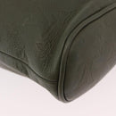 LOUIS VUITTON Monogram Shadow Chalk Sling Bag Green M44634 LV Auth 186190M-17