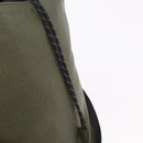 LOUIS VUITTON Monogram Shadow Chalk Sling Bag Green M44634 LV Auth 186190M-19