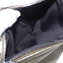 LOUIS VUITTON Monogram Shadow Chalk Sling Bag Green M44634 LV Auth 186190M-24