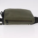 LOUIS VUITTON Monogram Shadow Chalk Sling Bag Green M44634 LV Auth 186190M-4