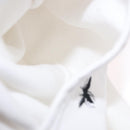 Christian Dior DIOR HOMME Bee Hoodie Cotton White Auth 186193M-12