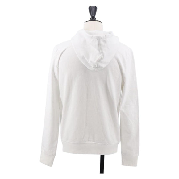 Christian Dior DIOR HOMME Bee Hoodie Cotton White Auth 186193M