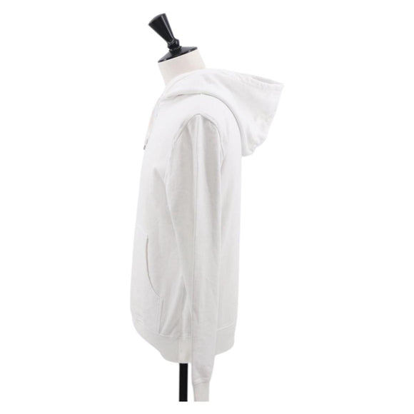 Christian Dior DIOR HOMME Bee Hoodie Cotton White Auth 186193M