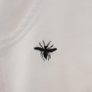 Christian Dior DIOR HOMME Bee Hoodie Cotton White Auth 186193M-7