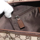 GUCCI GG Canvas Shoulder Bag Beige Silver 90477 Auth 186195A-21