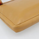 GUCCI Sherry Line Shoulder Bag Leather Brown Gold 001 4094 Auth 186199A-16
