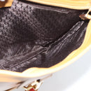 GUCCI Sherry Line Shoulder Bag Leather Brown Gold 001 4094 Auth 186199A-18