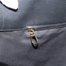 BOTTEGA VENETA Marco Polo Tote Bag PVC Black Gold Auth 186200A-19