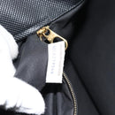 BOTTEGA VENETA Marco Polo Tote Bag PVC Black Gold Auth 186200A-12