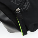CHANEL Sports Line Shoulder Bag Nylon Black Silver CC Auth 186205SAV-17