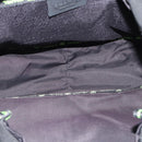 CHANEL Sports Line Shoulder Bag Nylon Black Silver CC Auth 186205SAV-11