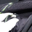 CHANEL Sports Line Shoulder Bag Nylon Black Silver CC Auth 186205SAV-12