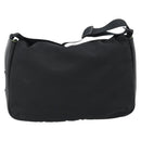 CHANEL Sports Line Shoulder Bag Nylon Black Silver CC Auth 186205SAV-2