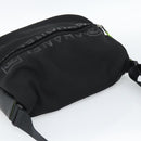 CHANEL Sports Line Shoulder Bag Nylon Black Silver CC Auth 186205SAV-6