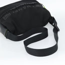 CHANEL Sports Line Shoulder Bag Nylon Black Silver CC Auth 186205SAV-7