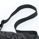 CHANEL Sports Line Shoulder Bag Nylon Black Silver CC Auth 186205SAV-8