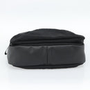 CHANEL Sports Line Shoulder Bag Nylon Black Silver CC Auth 186205SAV-5