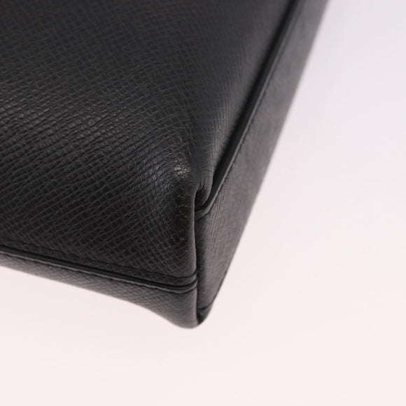 LOUIS VUITTON Taiga Pochette Grigori Schoudertas Ardoise M32712 LV Auth 186206A