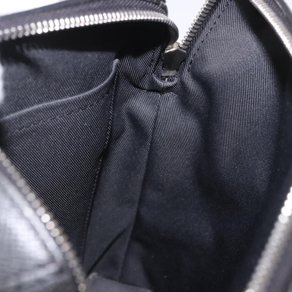 LOUIS VUITTON Taiga Pochette Grigori Schoudertas Ardoise M32712 LV Auth 186206A