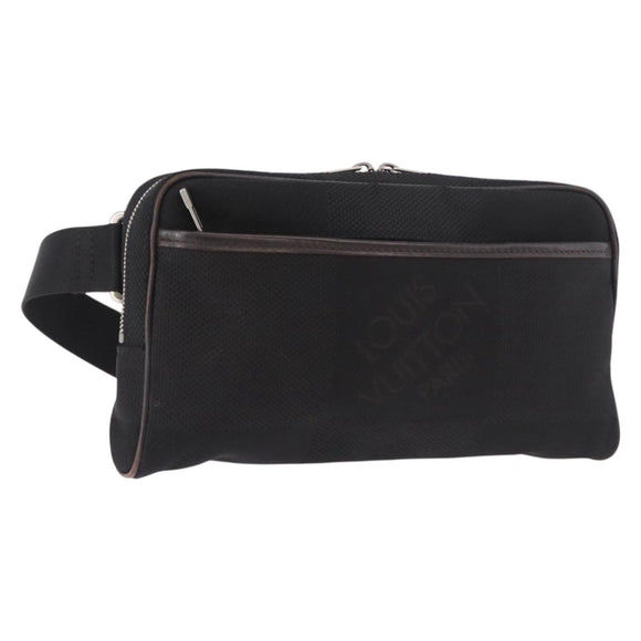 LOUIS VUITTON Damier Geant Acrobat Shoulder Bag Canvas Black M93620 Auth 186207A