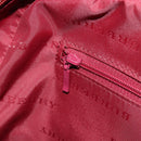 BURBERRY Nova Check Hand Bag Canvas Beige Gold Auth 186208A-20